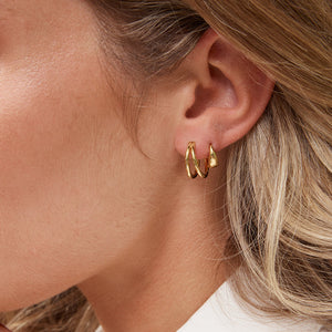 
                  
                    Lindy Sterling Silver Earrings | 18K Gold
                  
                