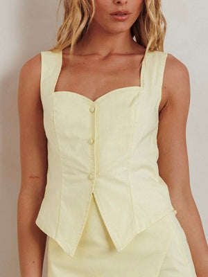 
                  
                    Indi Love Vest | Lemon
                  
                