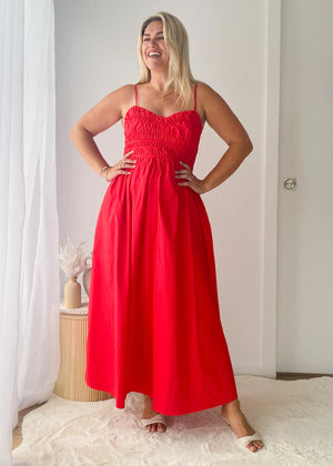 
                  
                    Kringle Maxi Dress | Red
                  
                