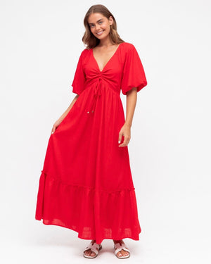 
                  
                    Festive Maxi Dress | Red
                  
                