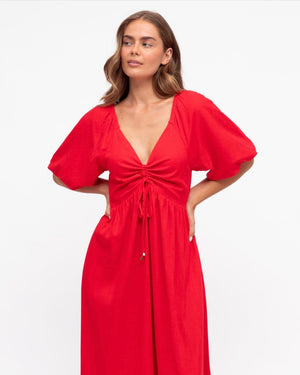 
                  
                    Festive Maxi Dress | Red
                  
                