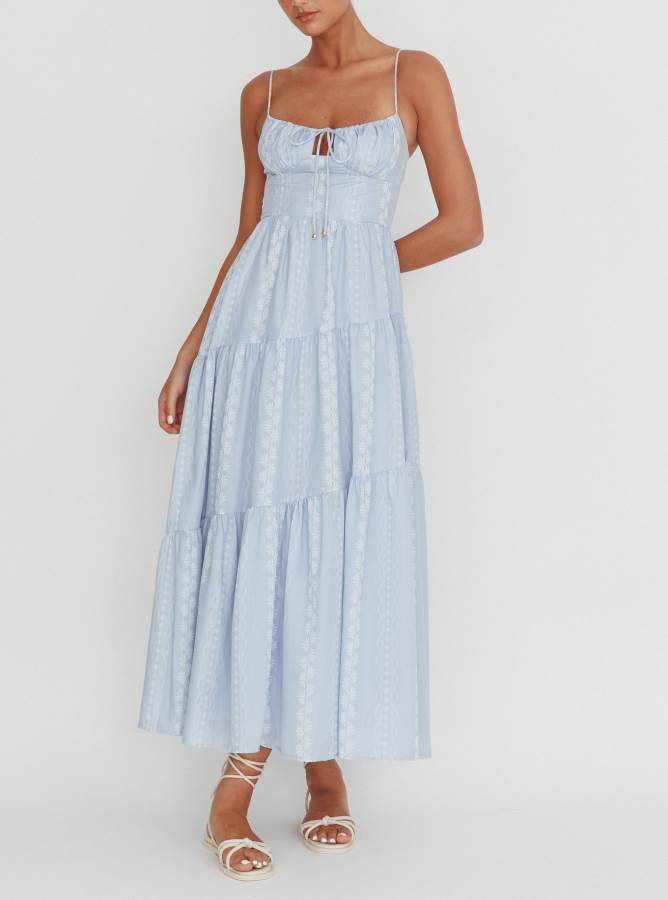 
                  
                    Charlotte Maxi Dress | Petal Blue
                  
                