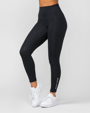 
                  
                    Unrivalled Everyday Pocket Ankle Leggings | Black
                  
                