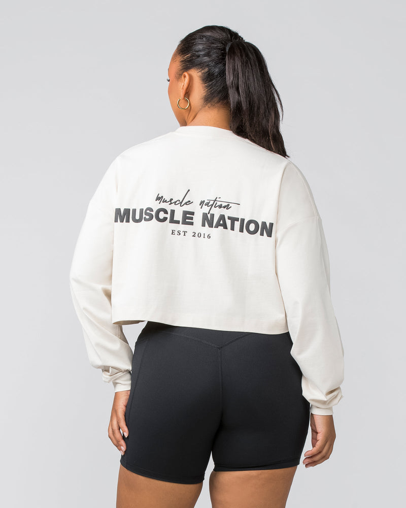 
                  
                    Pace Cropped Long Sleeve | Dew
                  
                